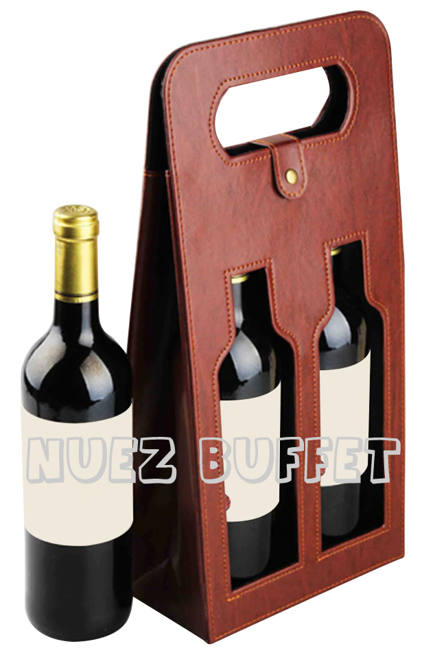 Estuche de lujo con vino y nueces Nuez Buffet